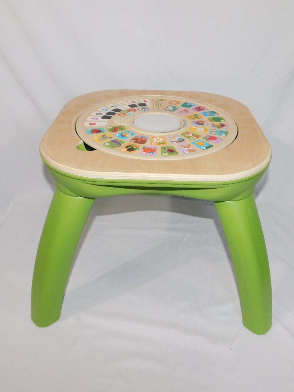 Leapfrog ABCs & Activities Wooden Table Music Letters Alphabet Animals **READ